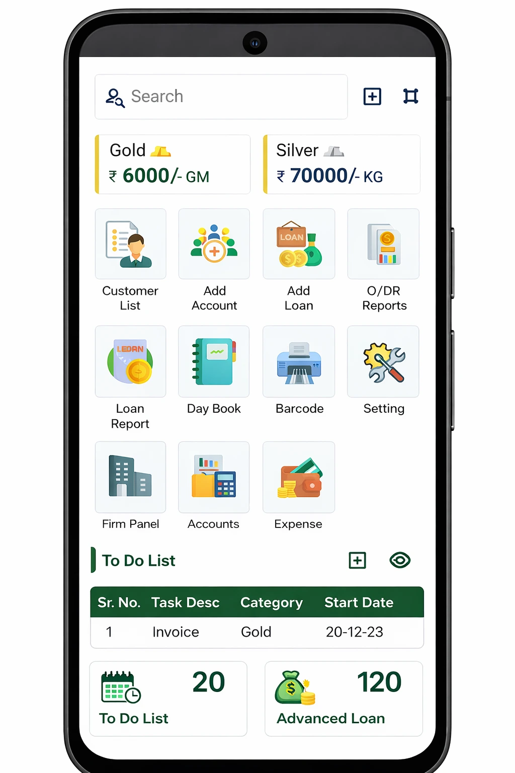 Jewellery Mobile App