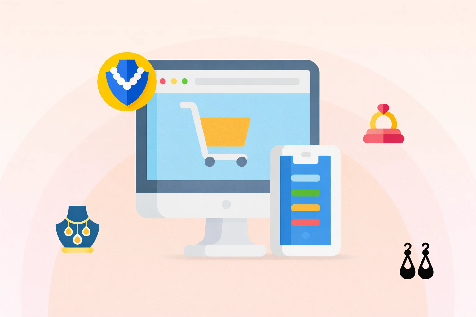 Jewellery Catalog and E-commerce Website